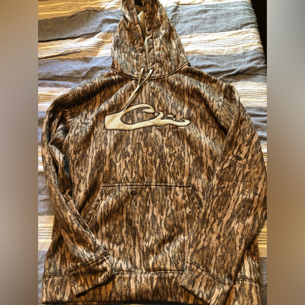 Drake Waterfowl Hoodie- Mossy Oak Bottomland